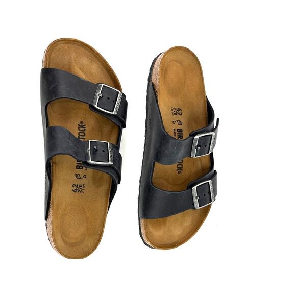 NIB Black Birkenstock Arizona BS Unisex Sandals Size 42 - Picture 7 of 14